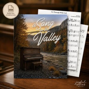 A Song in the Valley - Digital Sheet Music Book